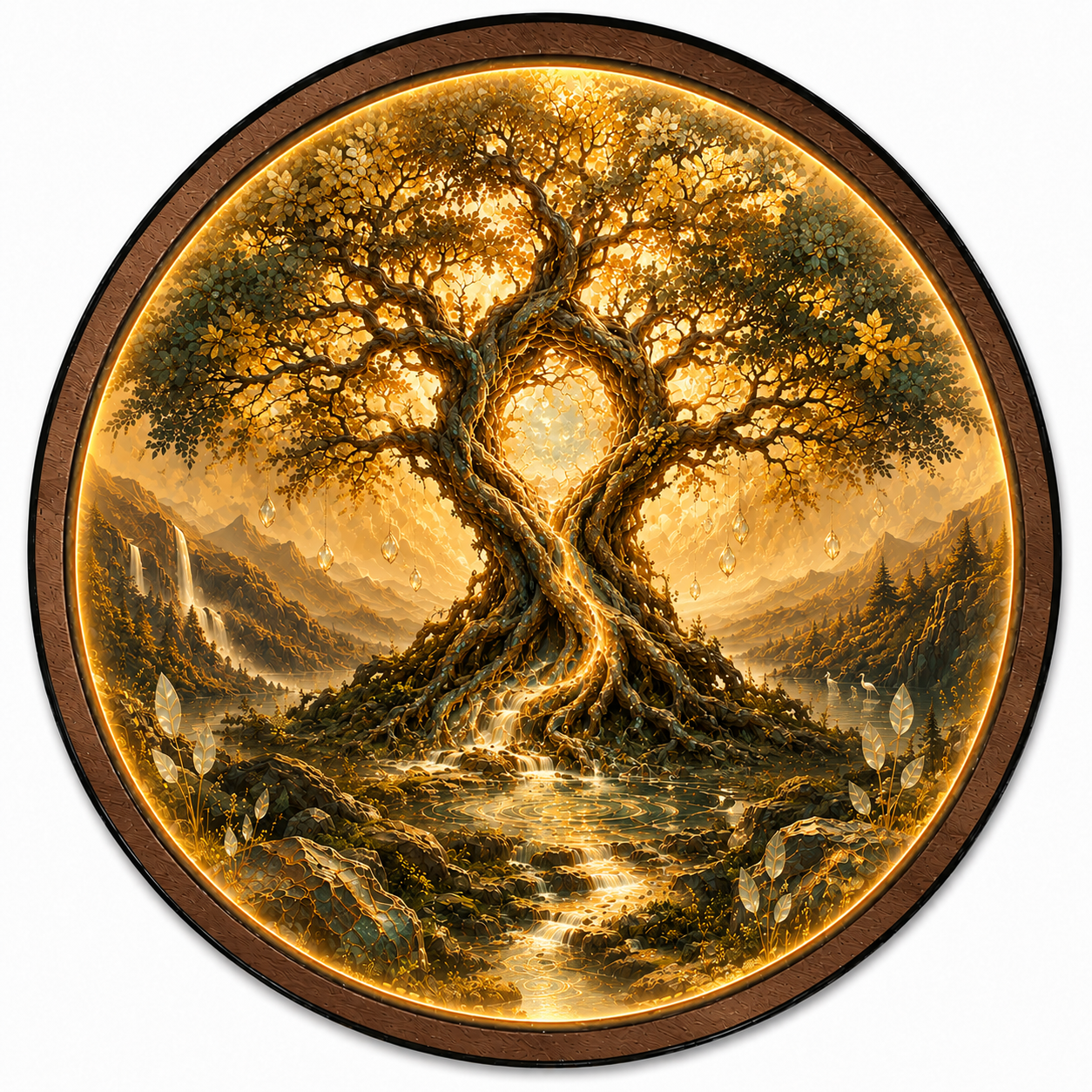 Everlight Tree LED Wall Art – Illuminated Nature Wall Decor