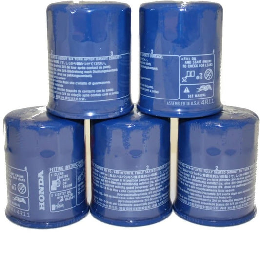 5 Pack Oil Filter 15400 PLM A02