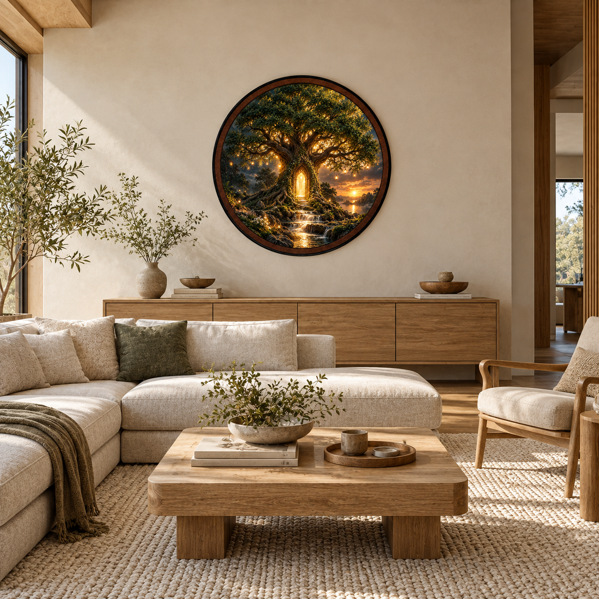 The Everlight Tree – Handcrafted LED Wall Art