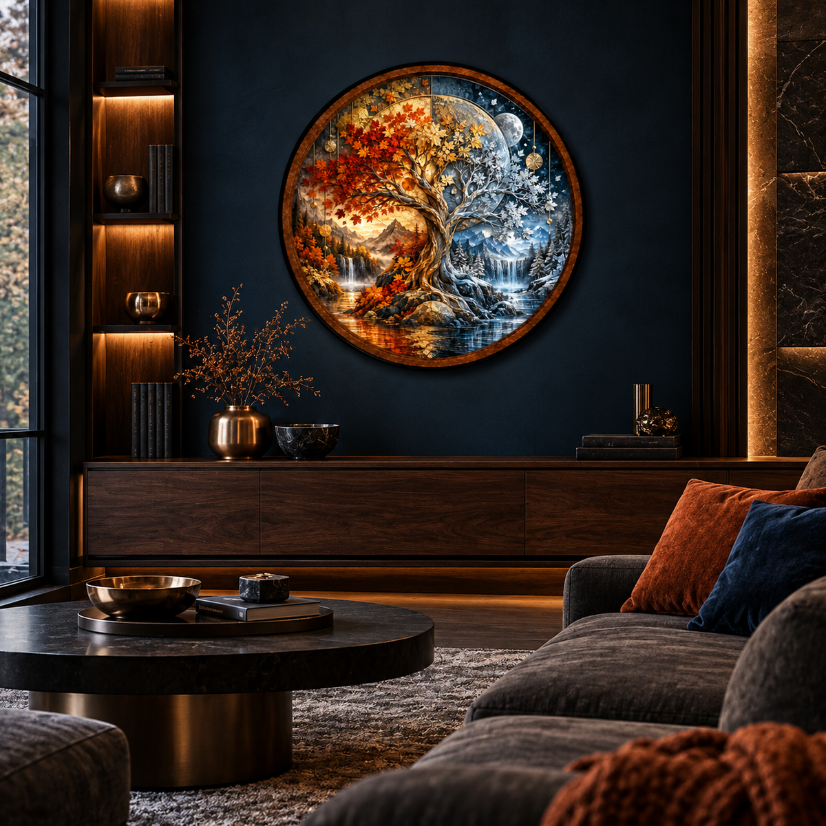 Eternal Seasons – Handcrafted LED Wall Art