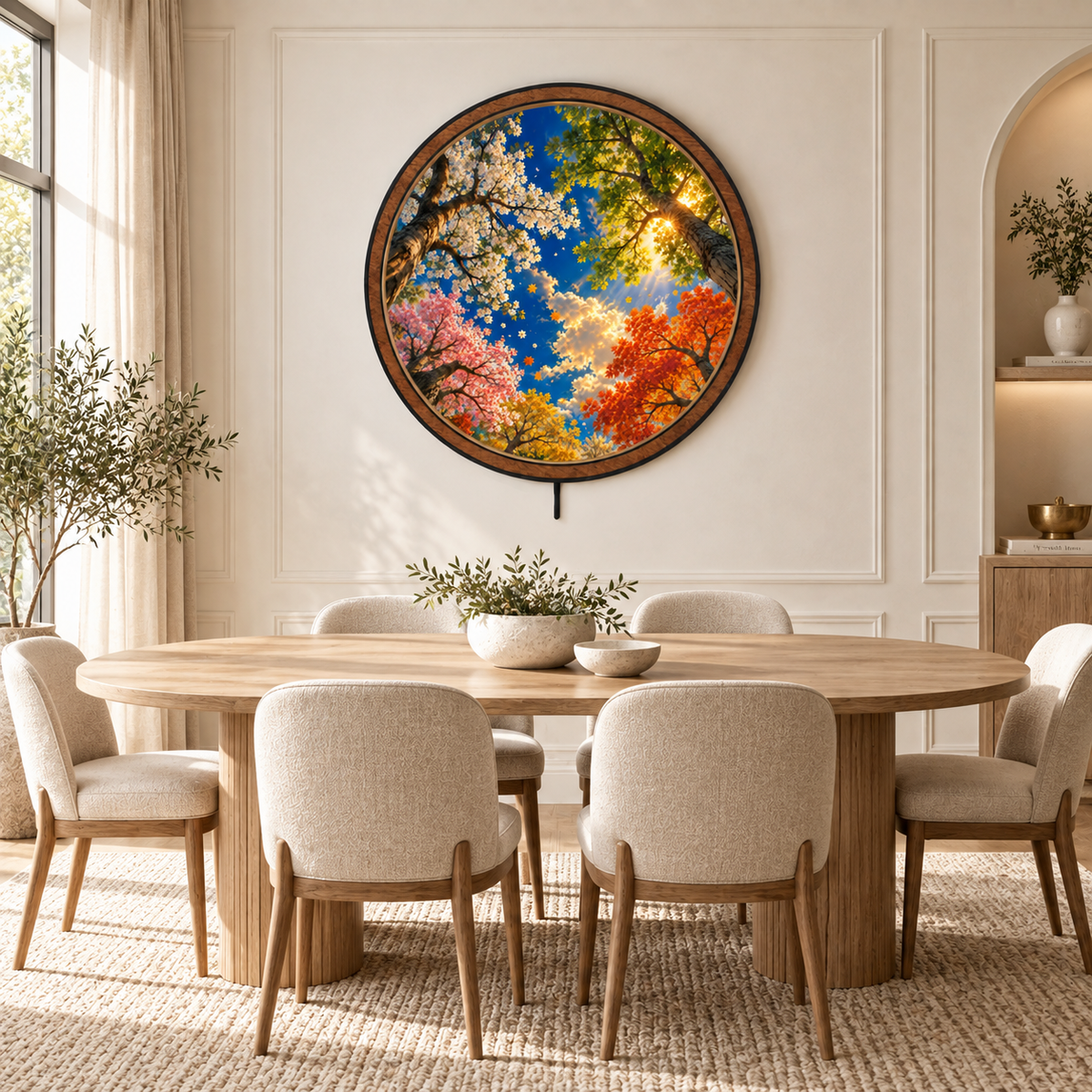 Seasons Above – Colorful Sky LED Wall Art